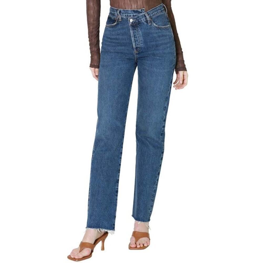 AGOLDE Criss Cross Straight Jeans Size 23